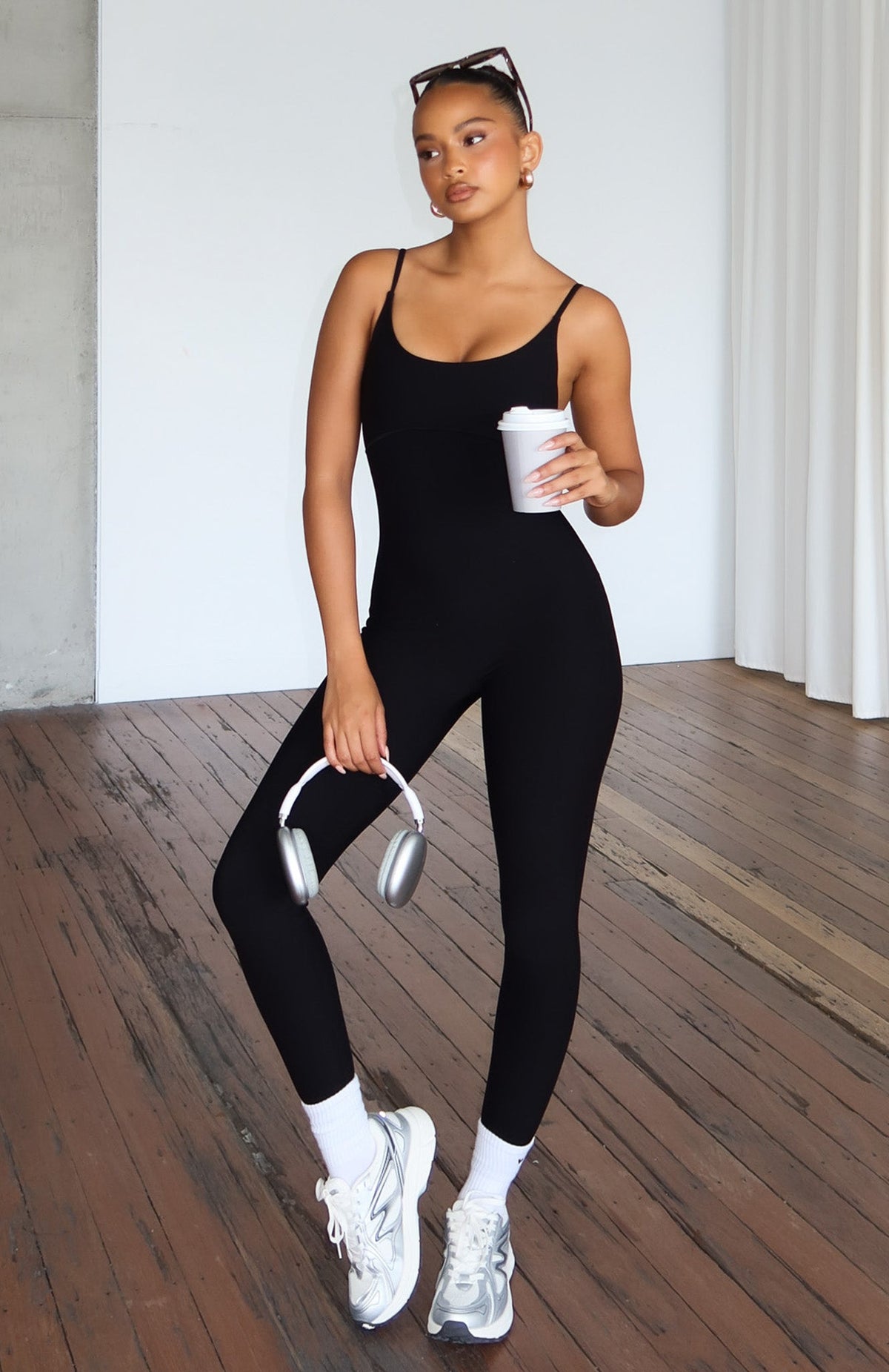Trending Shield Jumpsuit Black