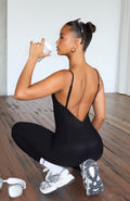 Trending Shield Jumpsuit Black