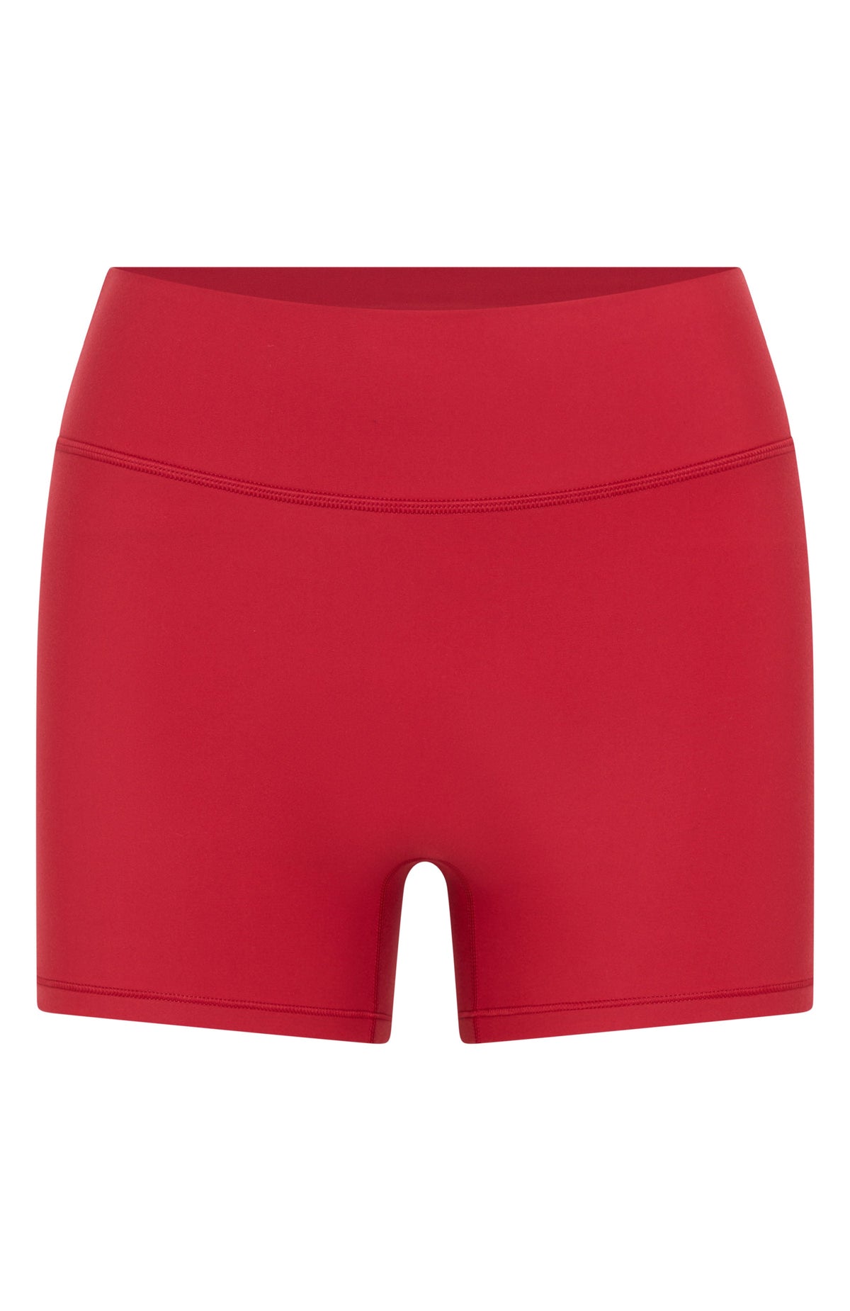 Trending Shift Mid Rise Shorts 3.5 Cherry Red