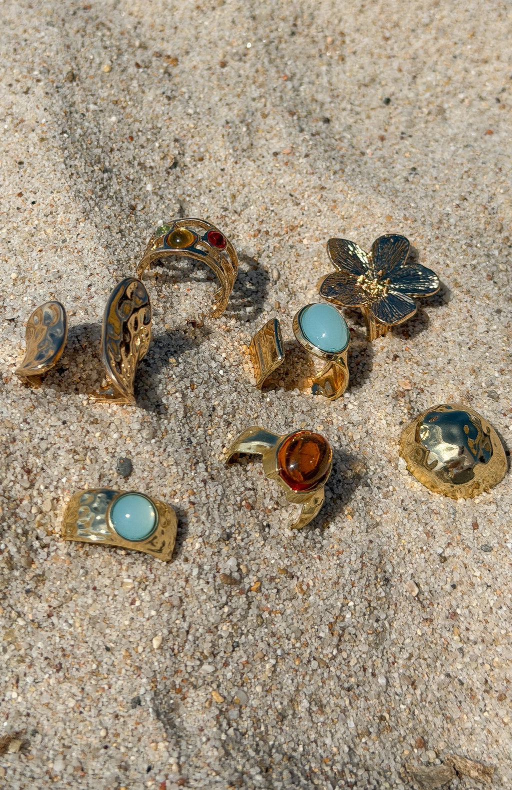 Trending Signe Ring Set Gold