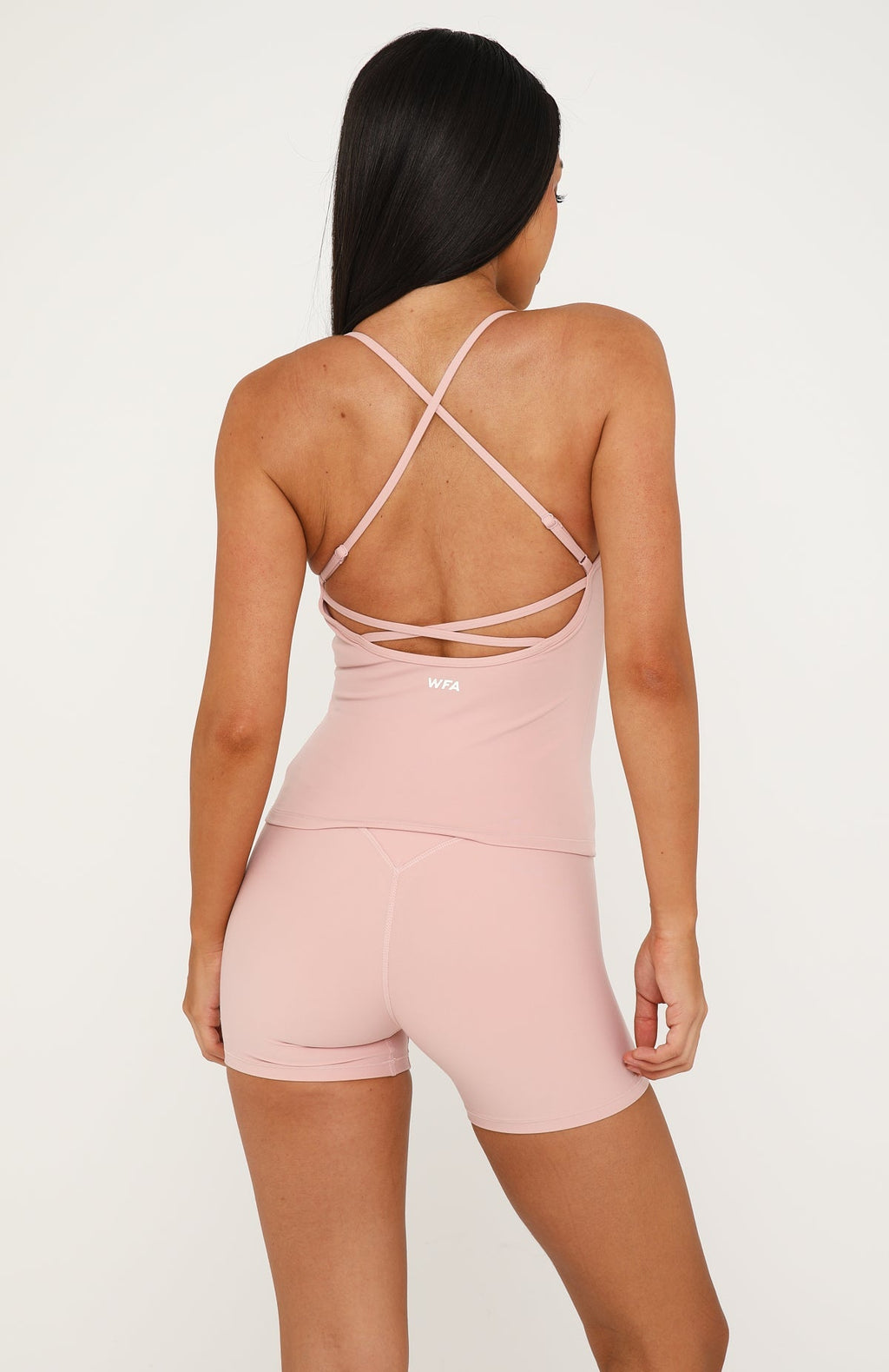 Trending Snap Active Tank Dusty Pink