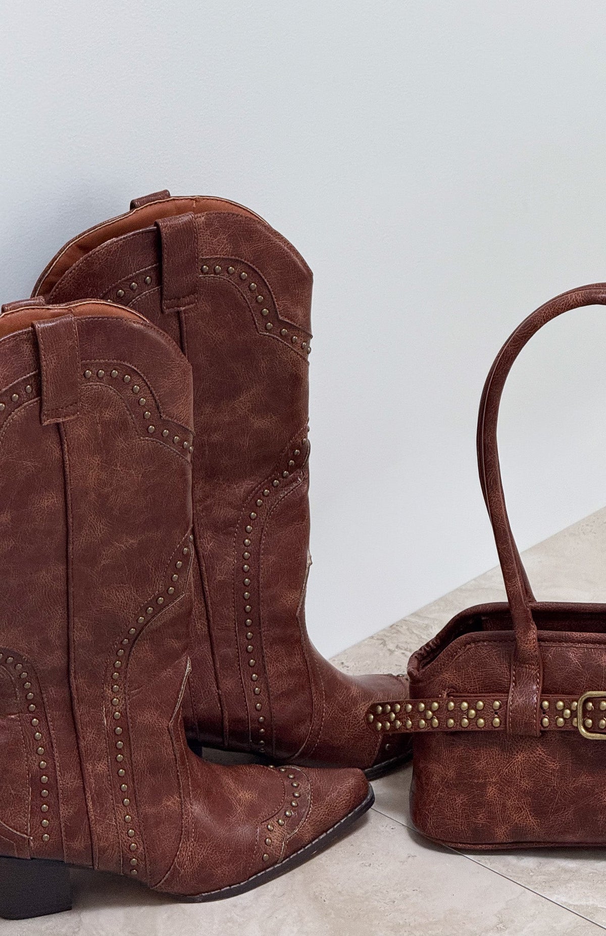 Trending Sadie Cowboy Boots Vintage Chocolate