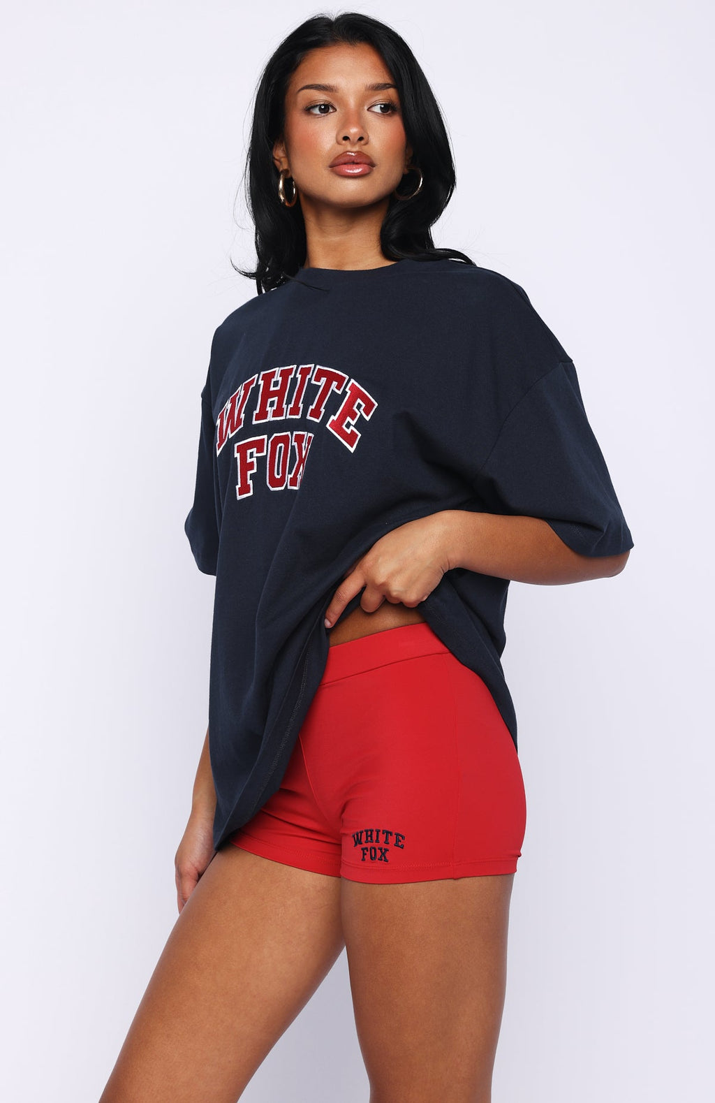 Trending Starting Fresh Bike Shorts Red