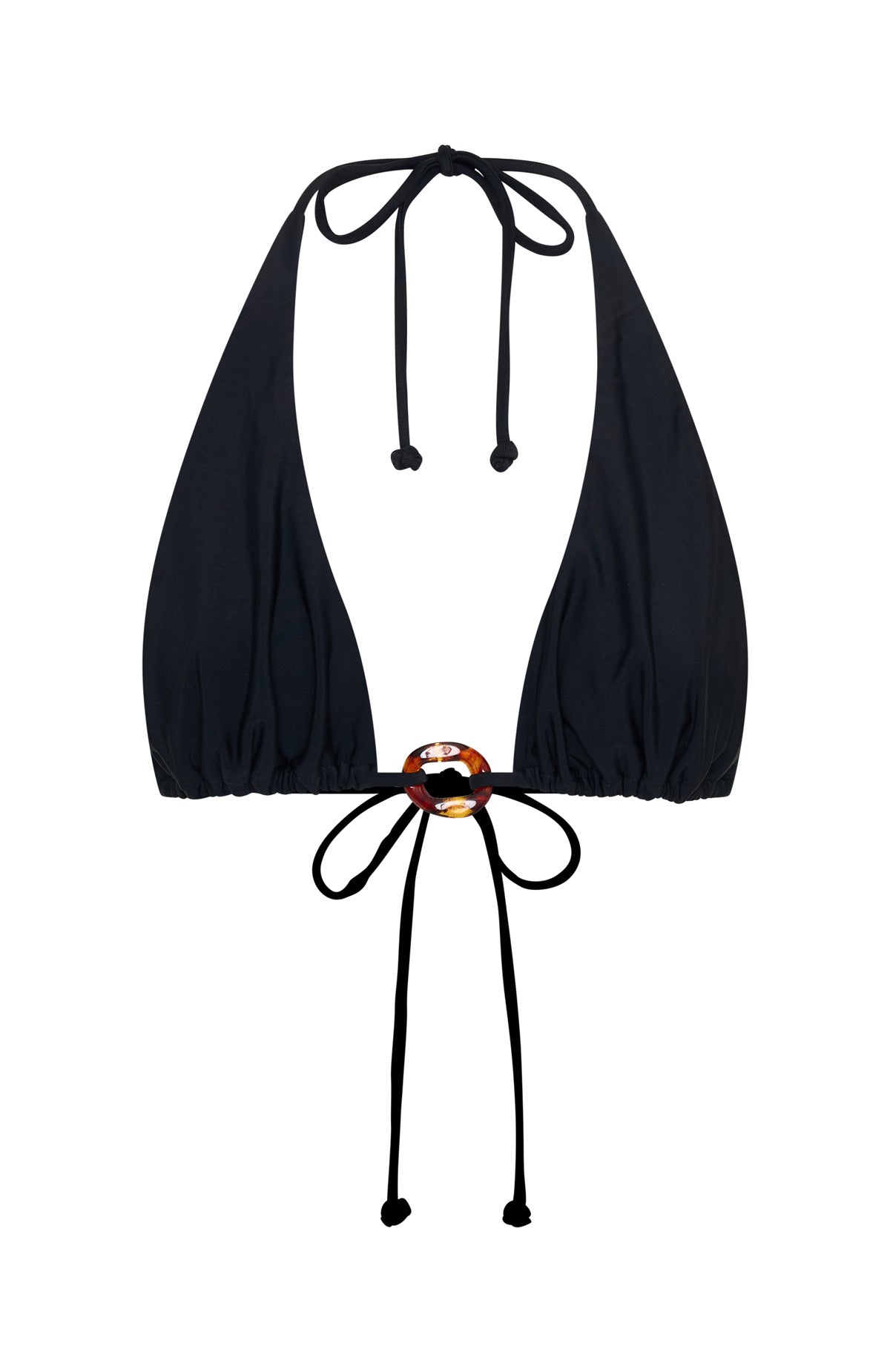 Trending Stormy Bikini Top Black