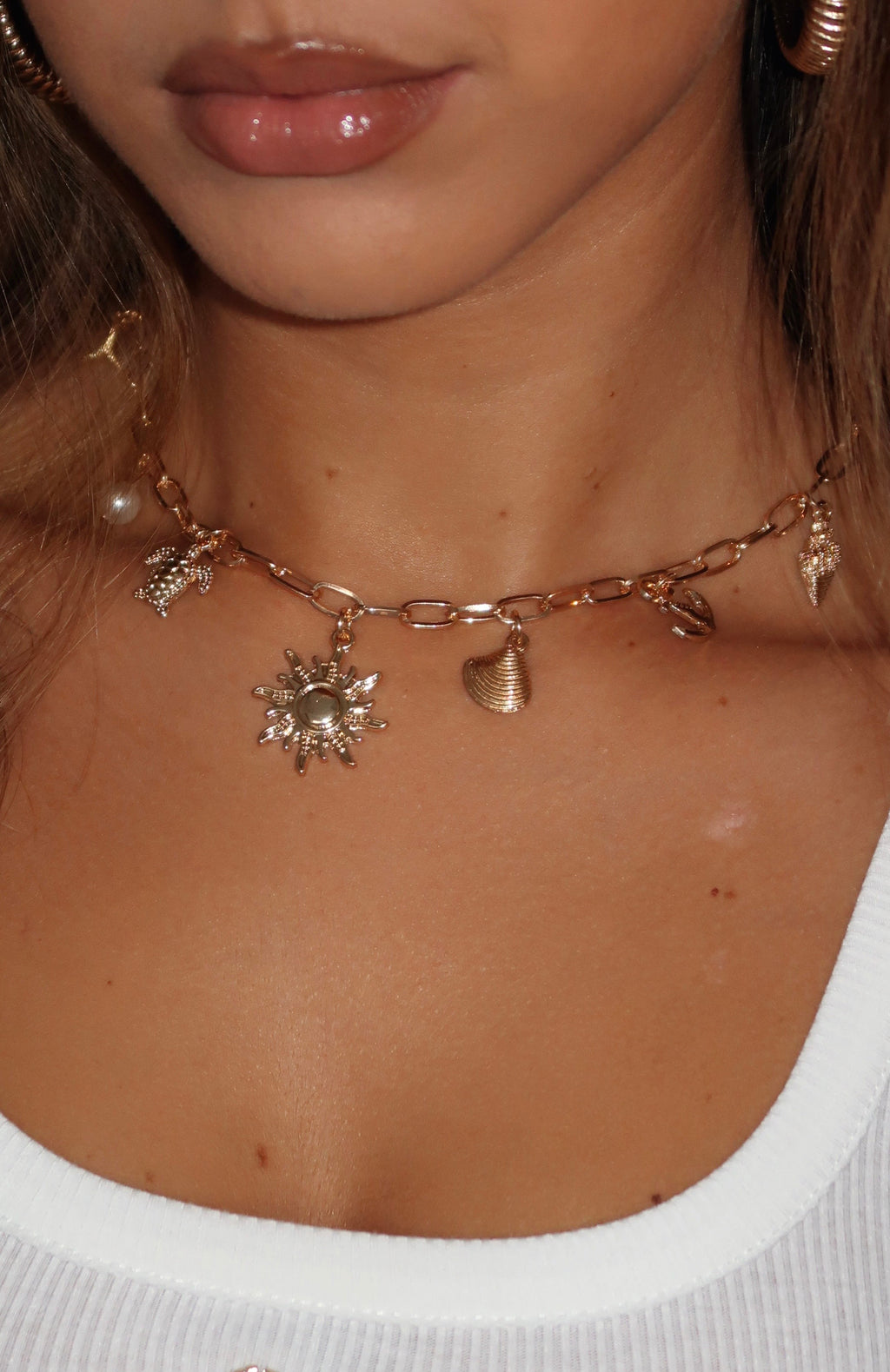 Trending Mayer Necklace 3 Piece Set Gold