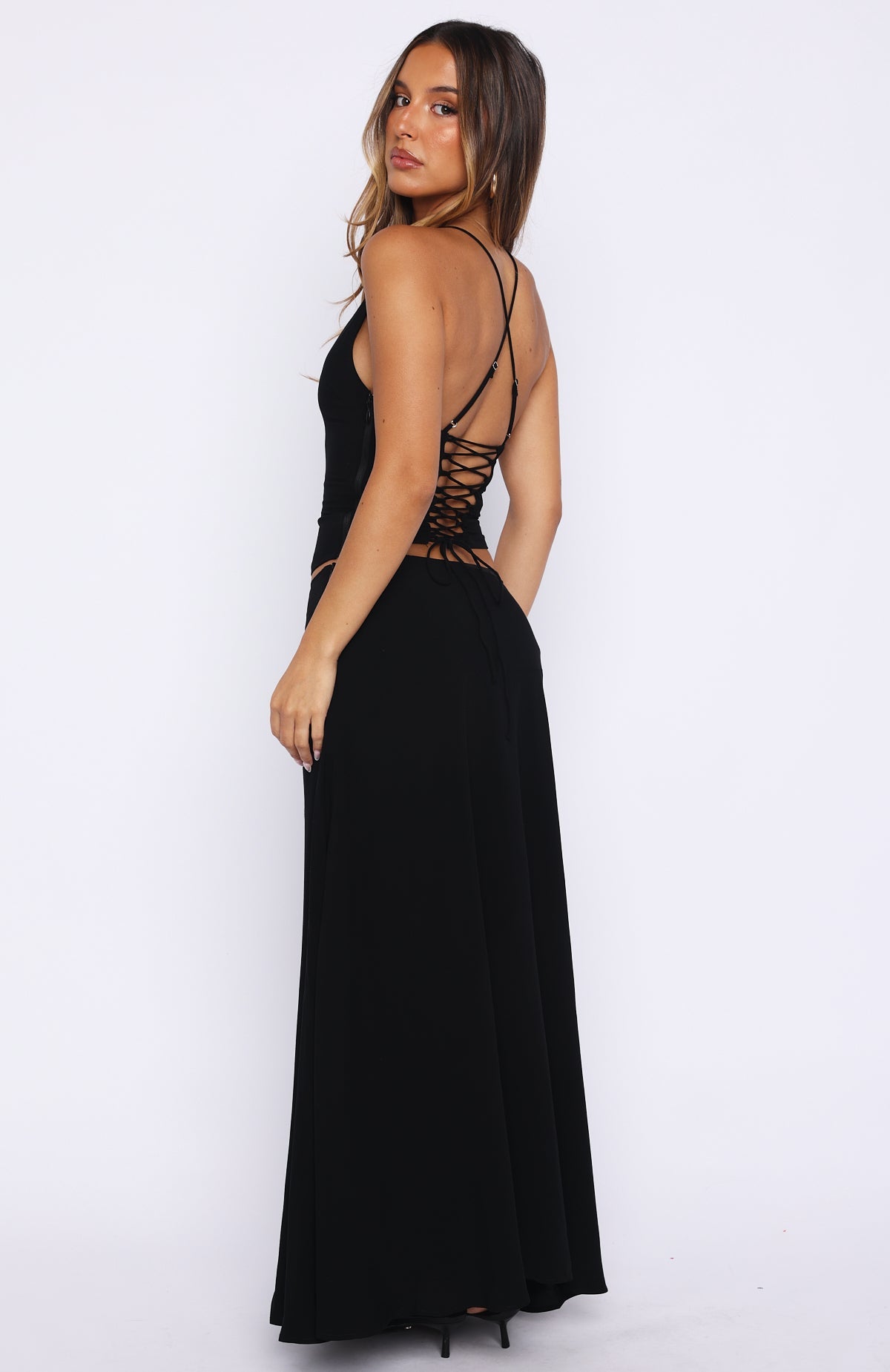 Trending Sunbliss Maxi Skirt Black