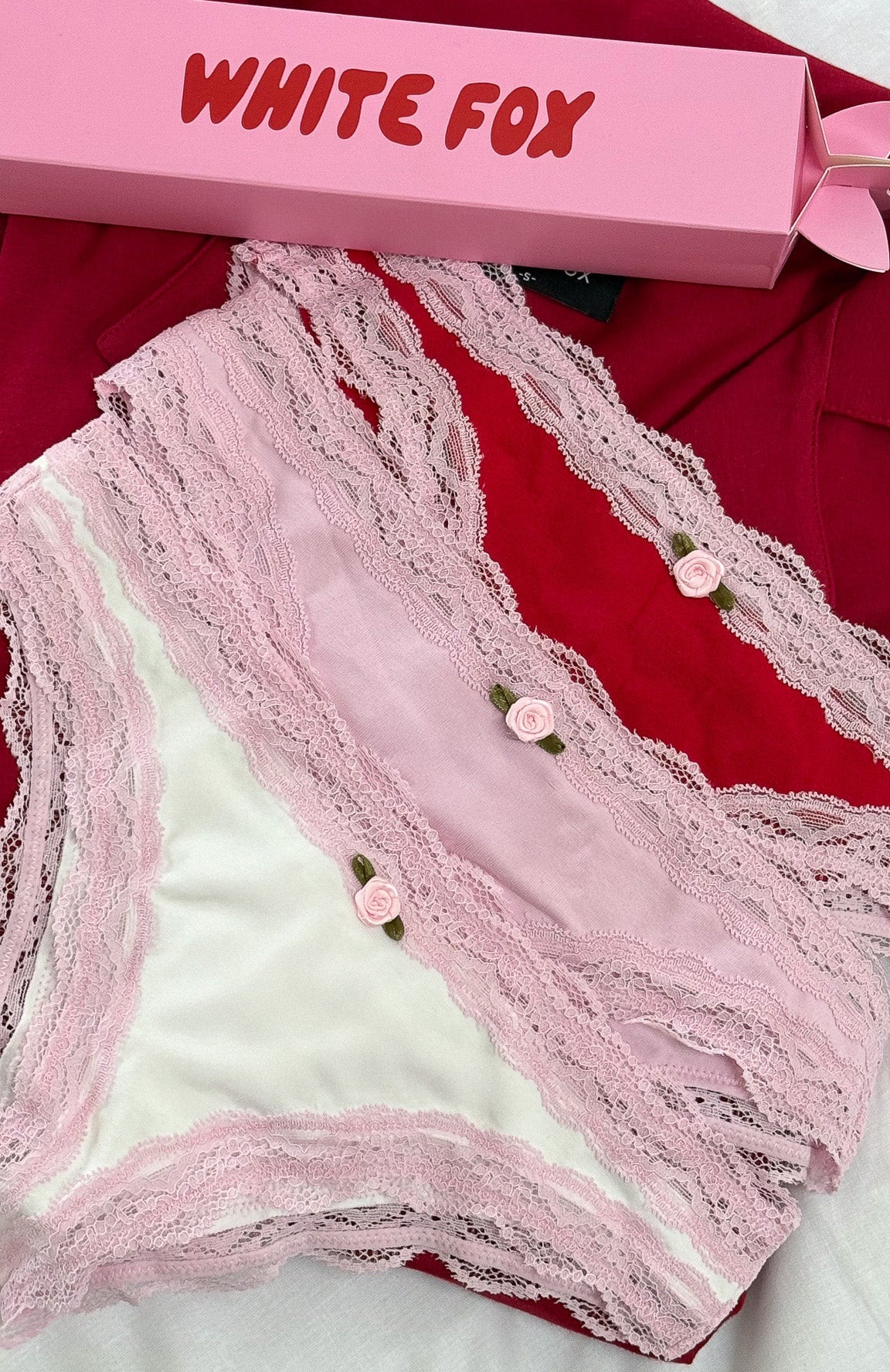 Trending Sweet Love 3-Pack Underwear Set Berries