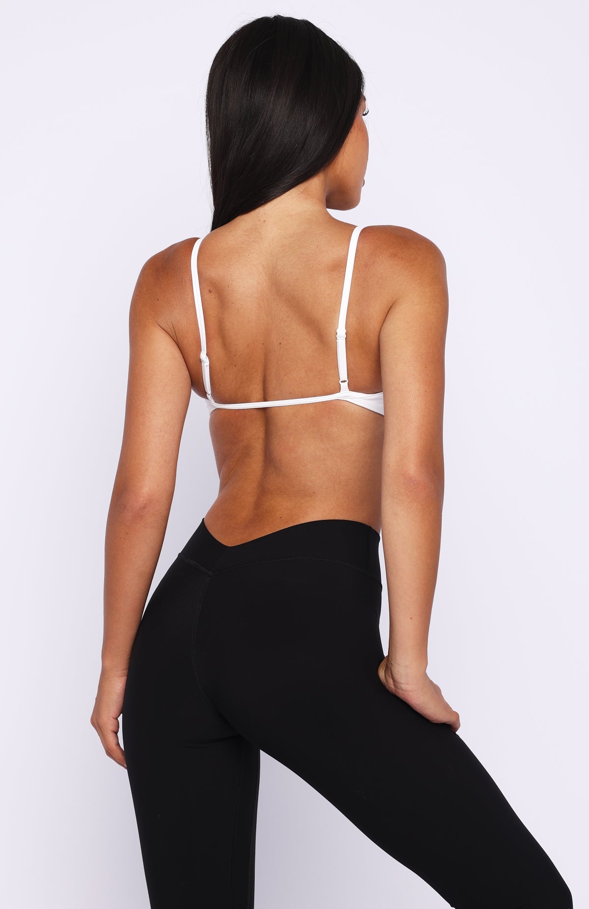 Trending Swing Seamless Sports Bra White