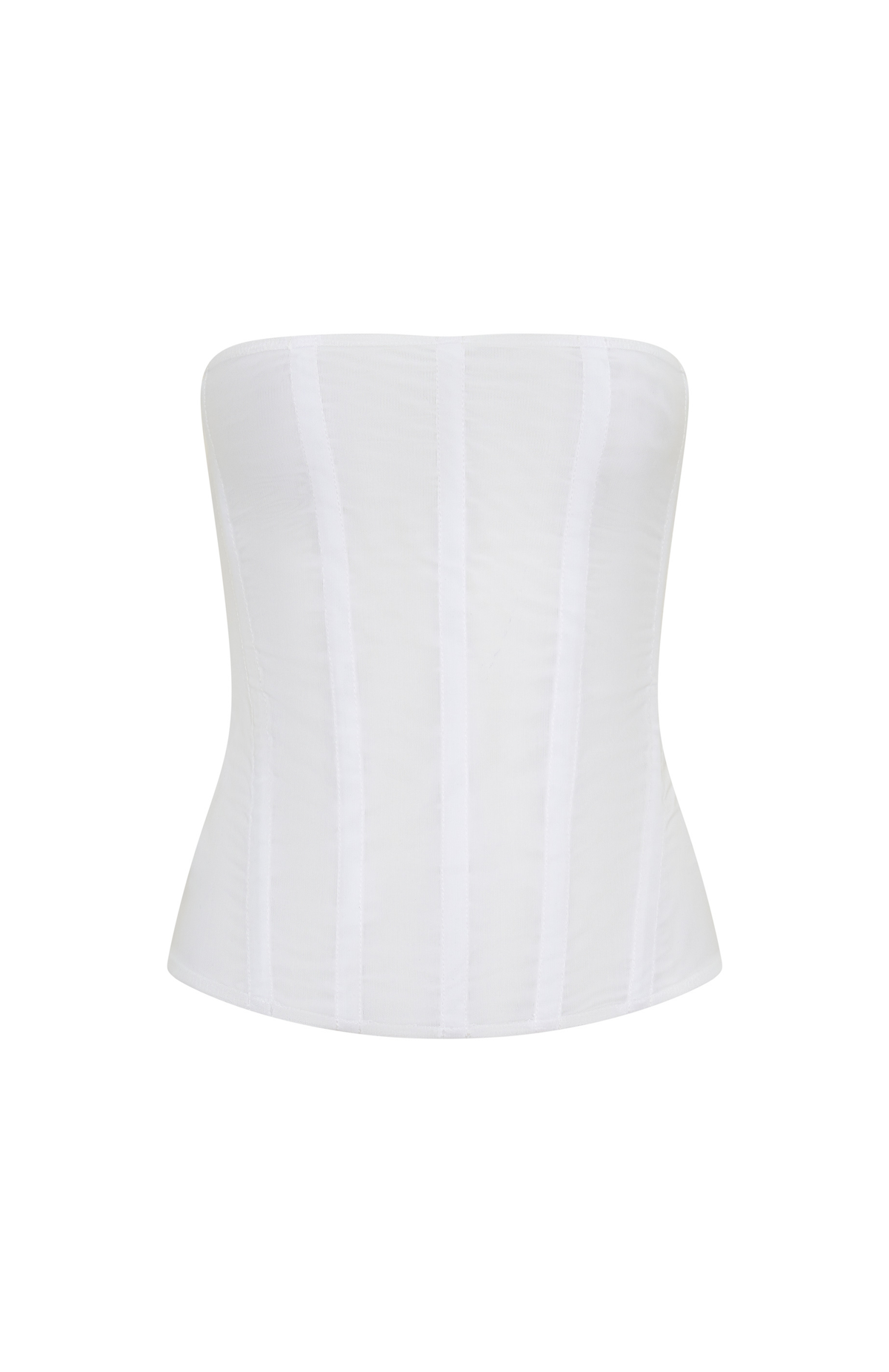 Trending Tell Me A Secret Strapless Bustier White