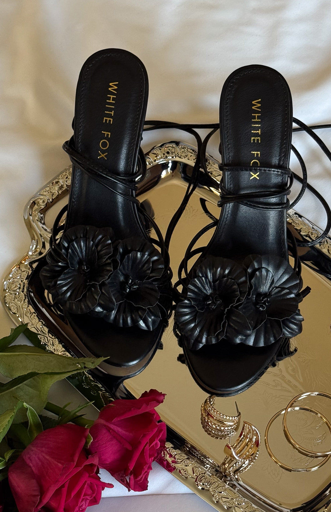 Trending Tempest Wrap Heels Black