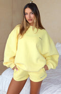 Trending Test Drive Oversized Sweater Lemon