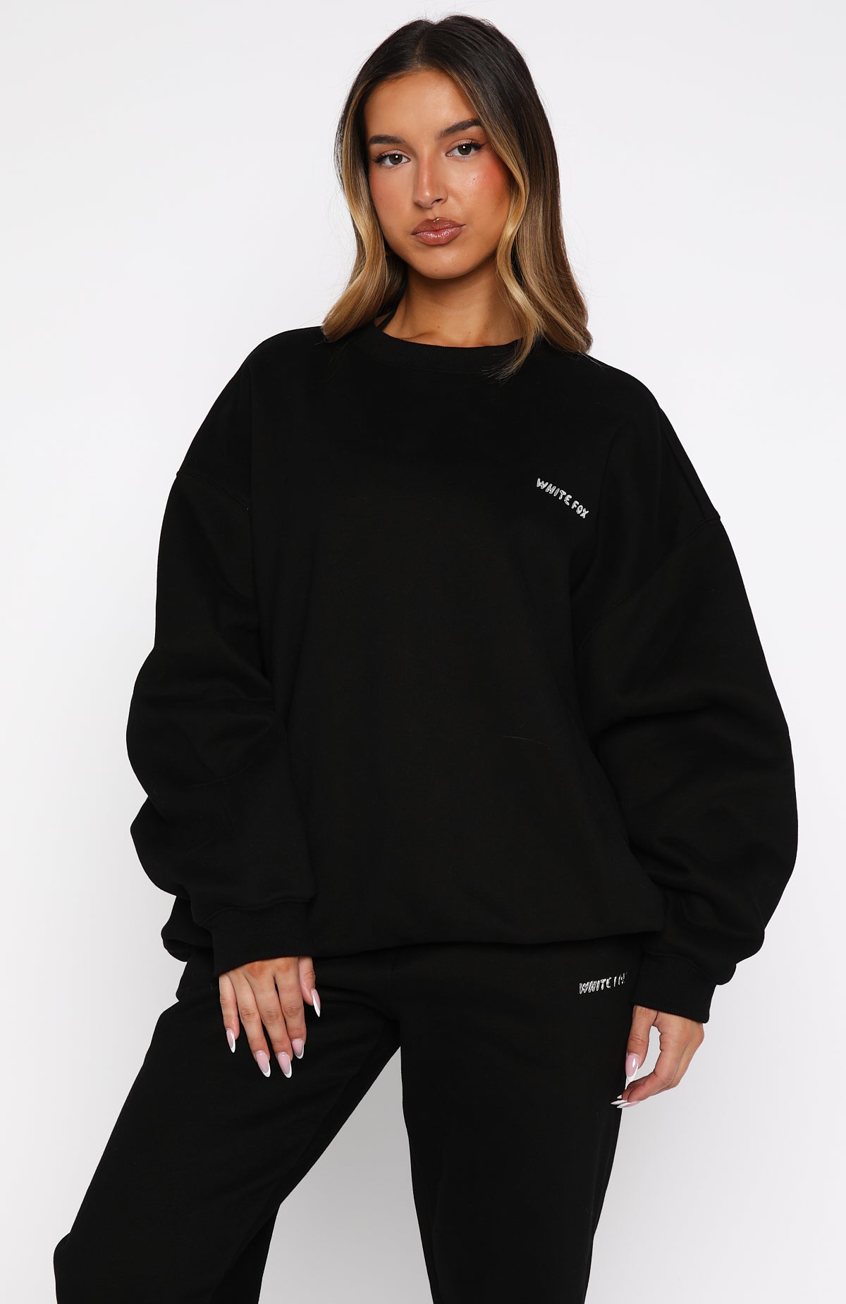 Trending Test Drive Oversized Sweater Black