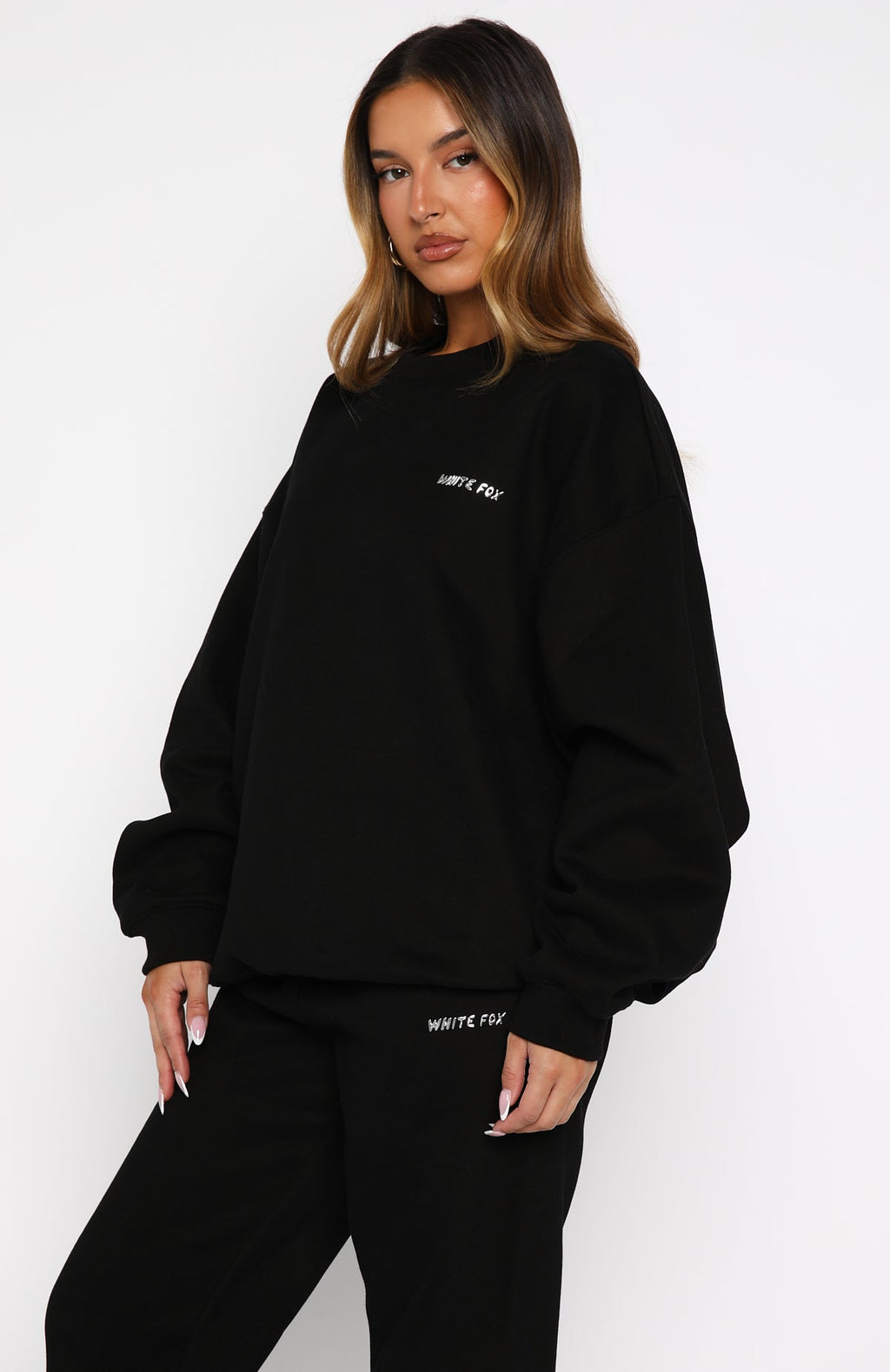 Trending Test Drive Oversized Sweater Black