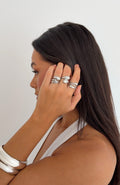 Trending Timea Ring Set Silver