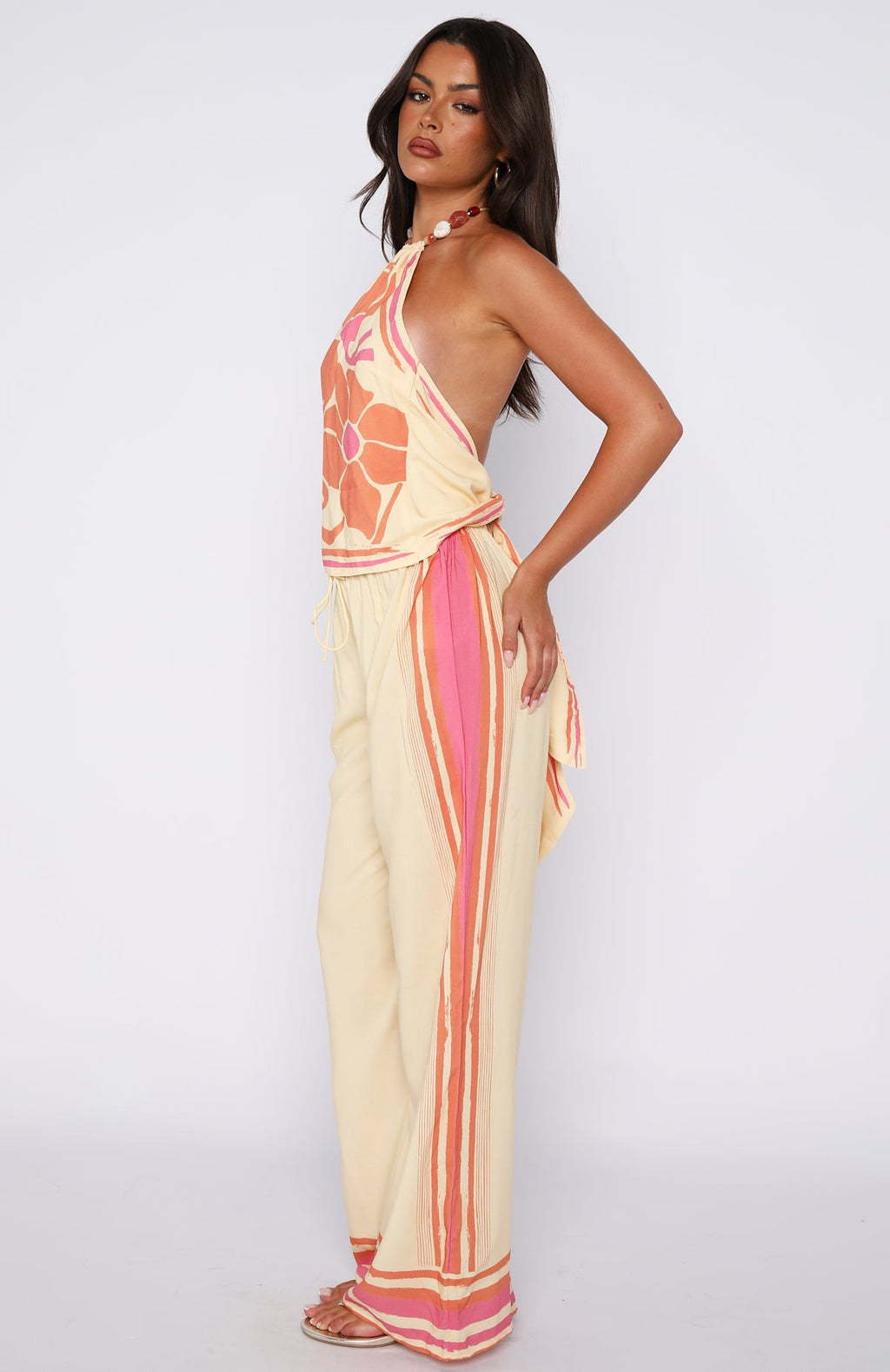 Trending Tropic Muse Pants Lemon Symphony