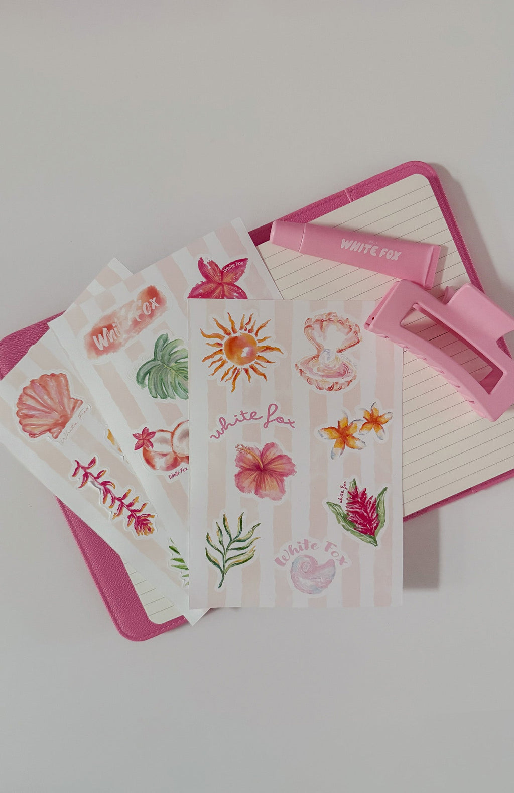 Trending Tropical Baby Sticker Pack Mixed