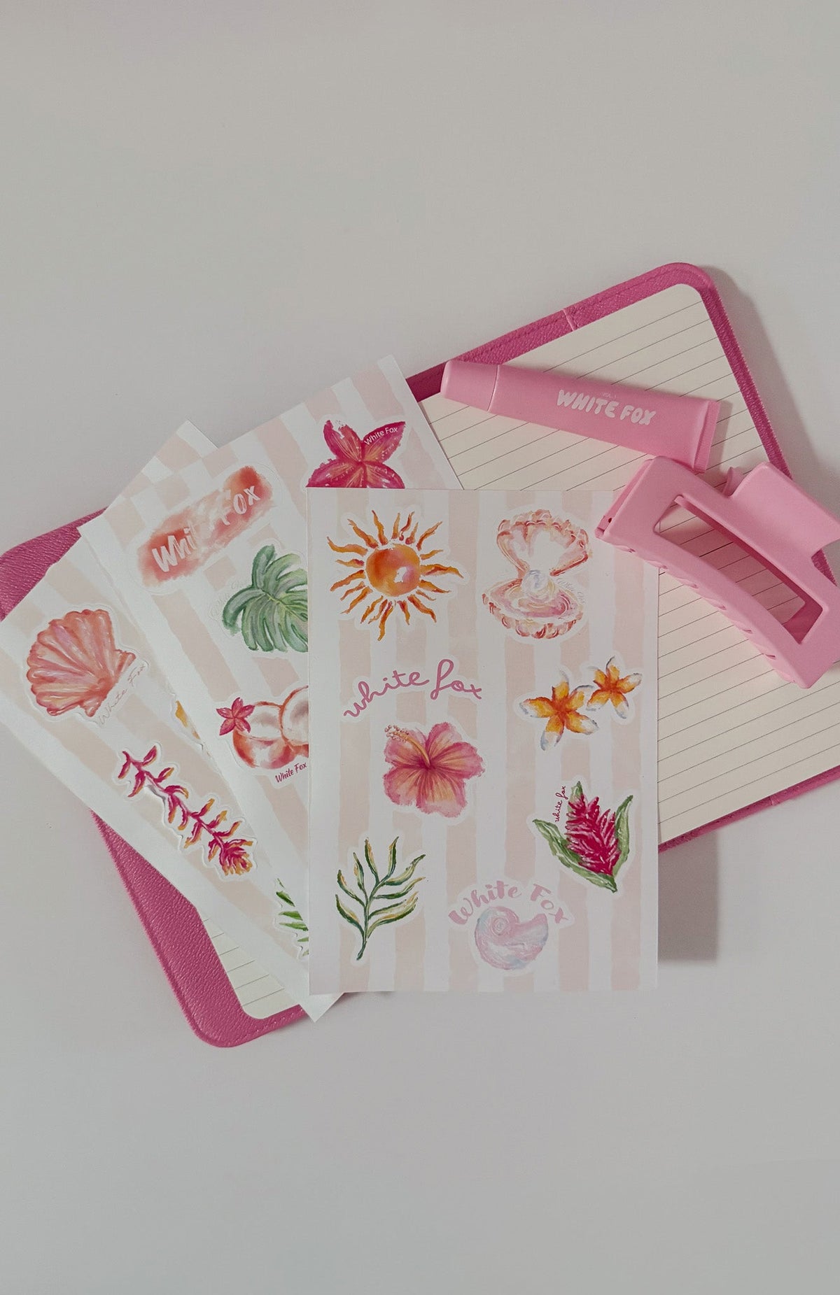 Trending Tropical Baby Sticker Pack Mixed