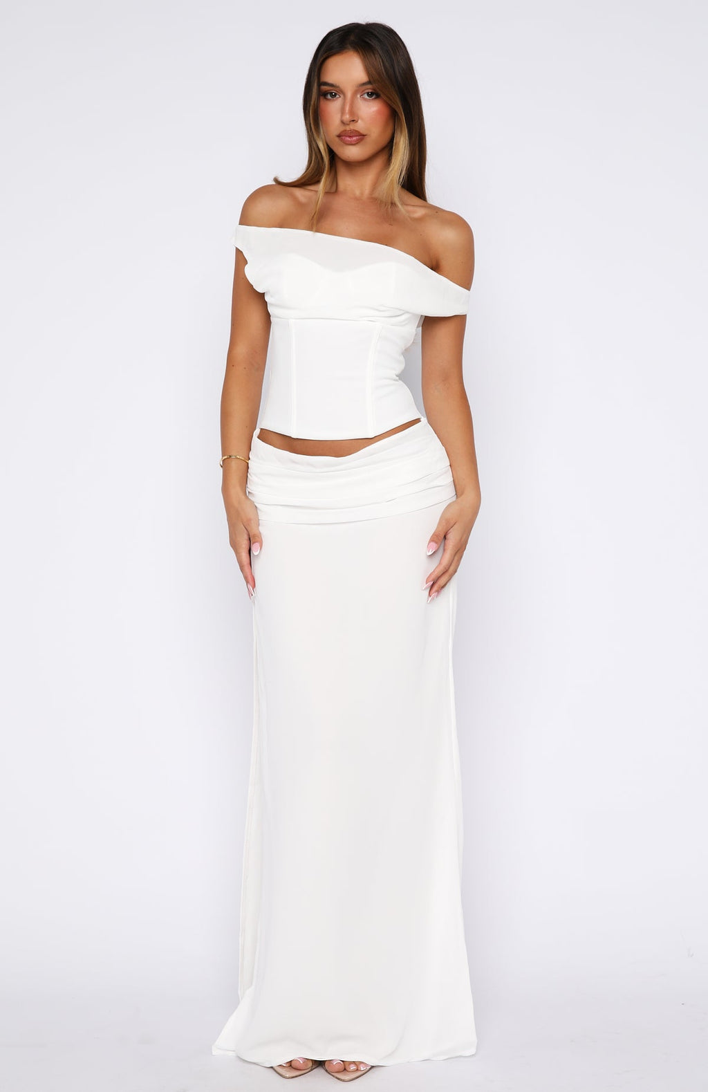 Trending Unavailable Energy Maxi Dress White