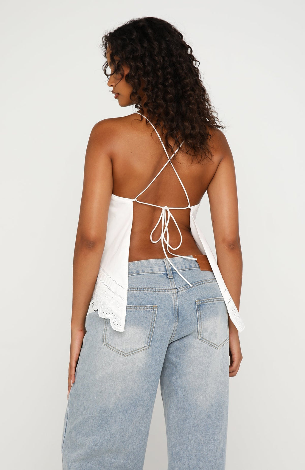 Trending Valley Lights Top White