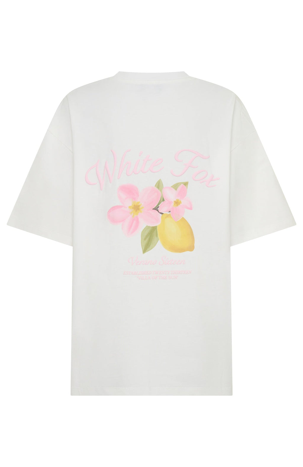 Trending Verano Sixteen Valeria Oversized Tee White