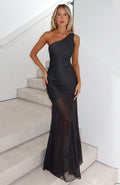 Trending Vip Vibes Maxi Dress Black