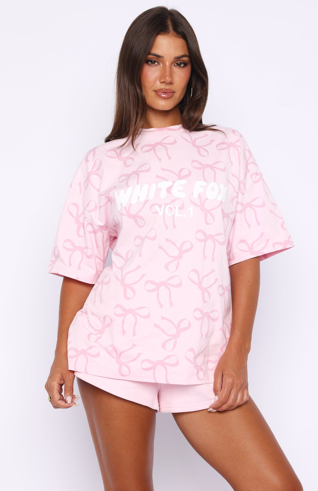 Trending Vol. 1 Oversized Tee Posy Bow