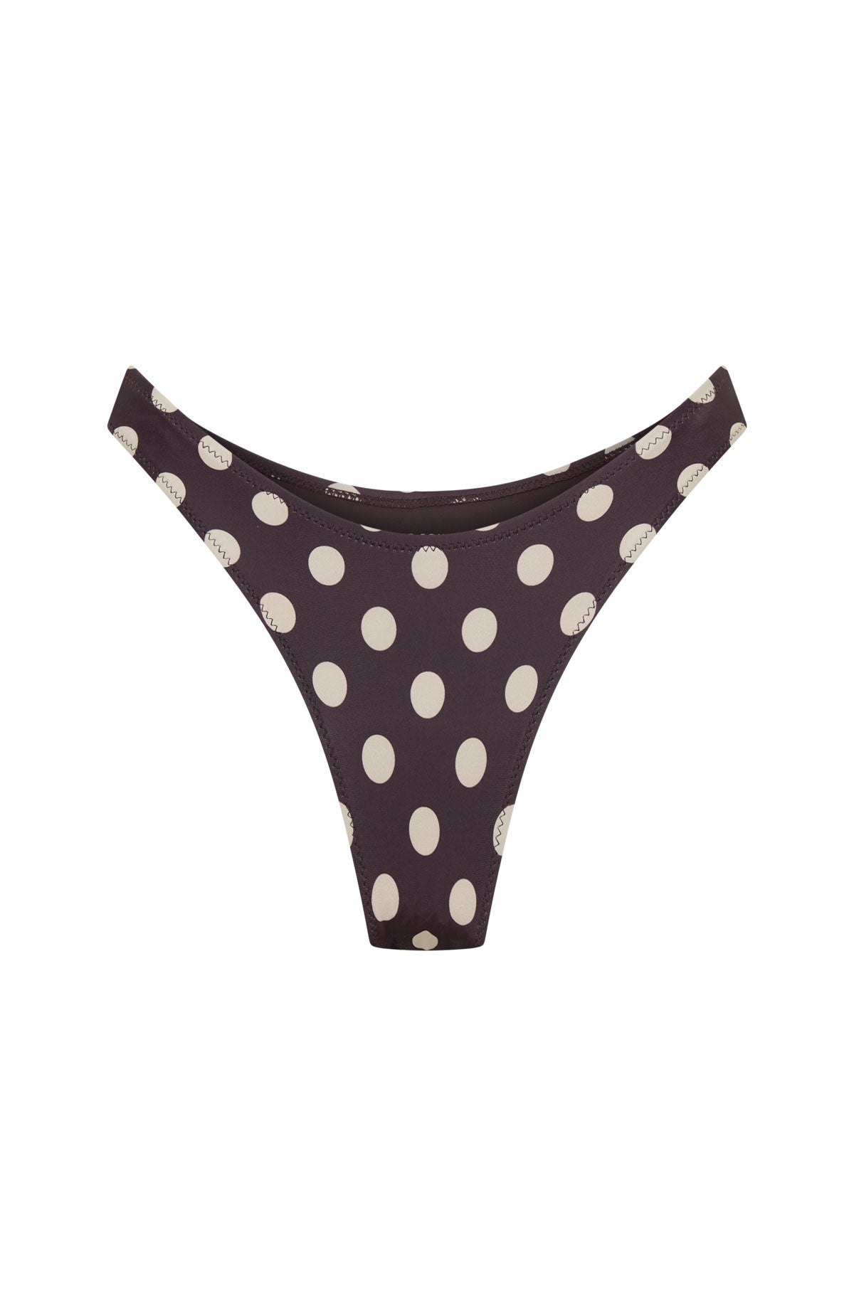 Trending Washed Up Cheeky Bottoms ChocCream Polka Dot
