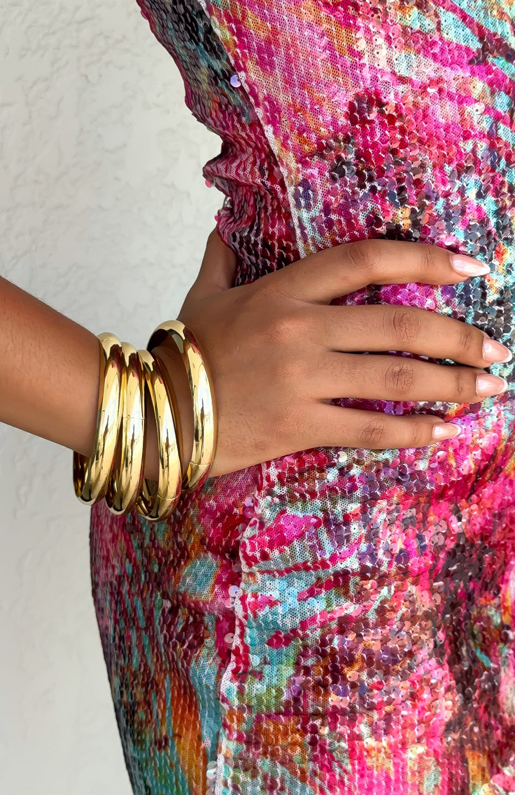Trending Wilder Bangle Set Gold