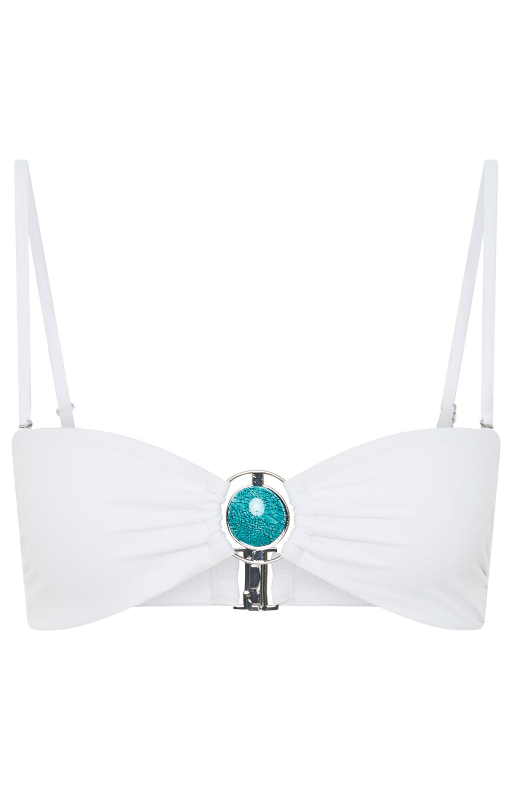 Trending Zereia Bikini Top White