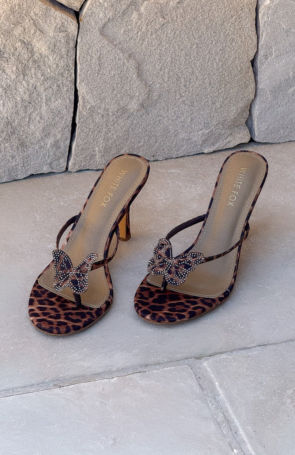 Trending Landry Embellished Thong Mules Leopard
