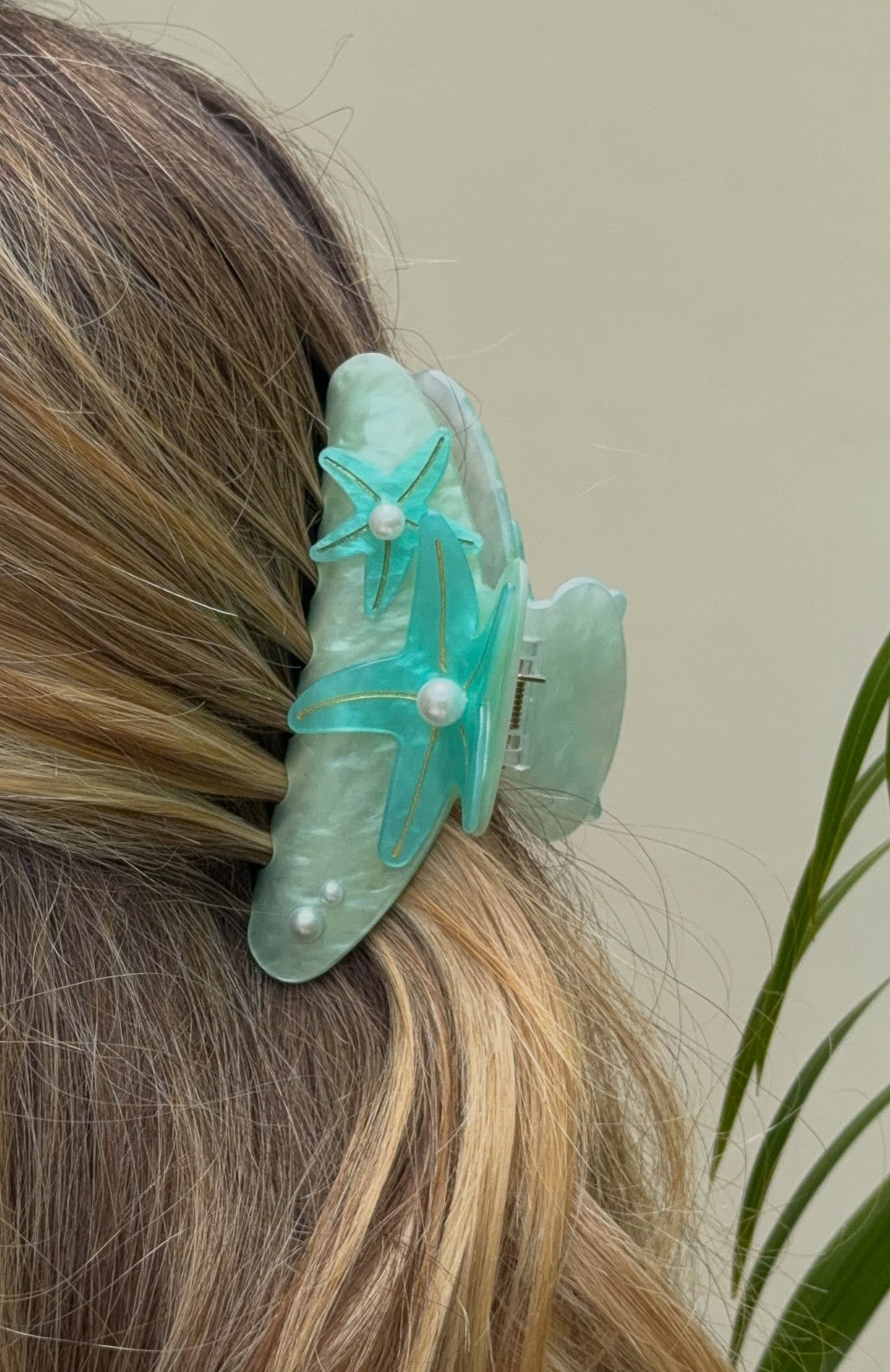 Trending Egon Hair Clip Aqua