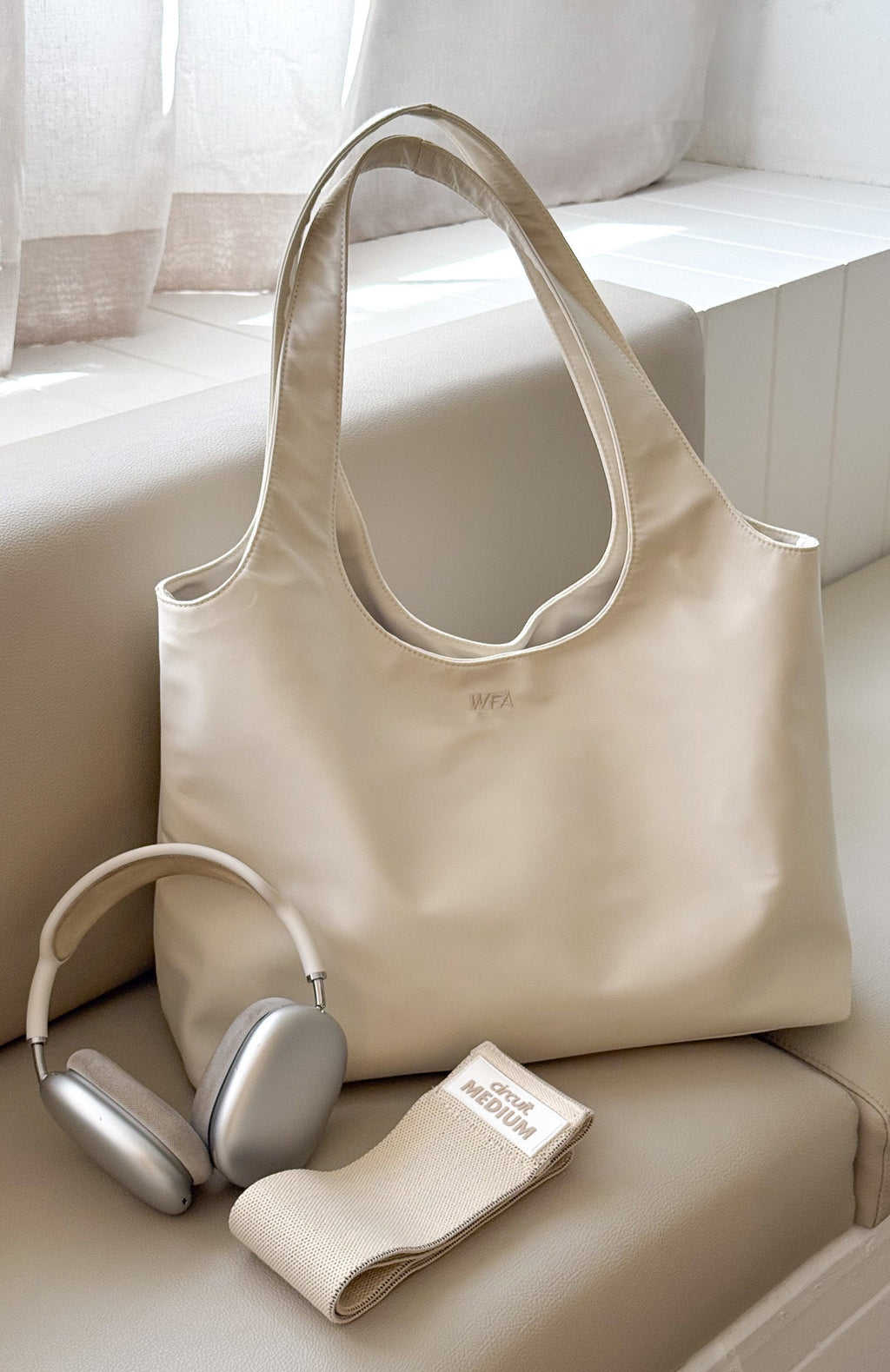Trending Maxton Nylon Shoulder Bag Cream