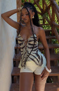 Trending Sun Kissed Chaos Halter Top Savannah