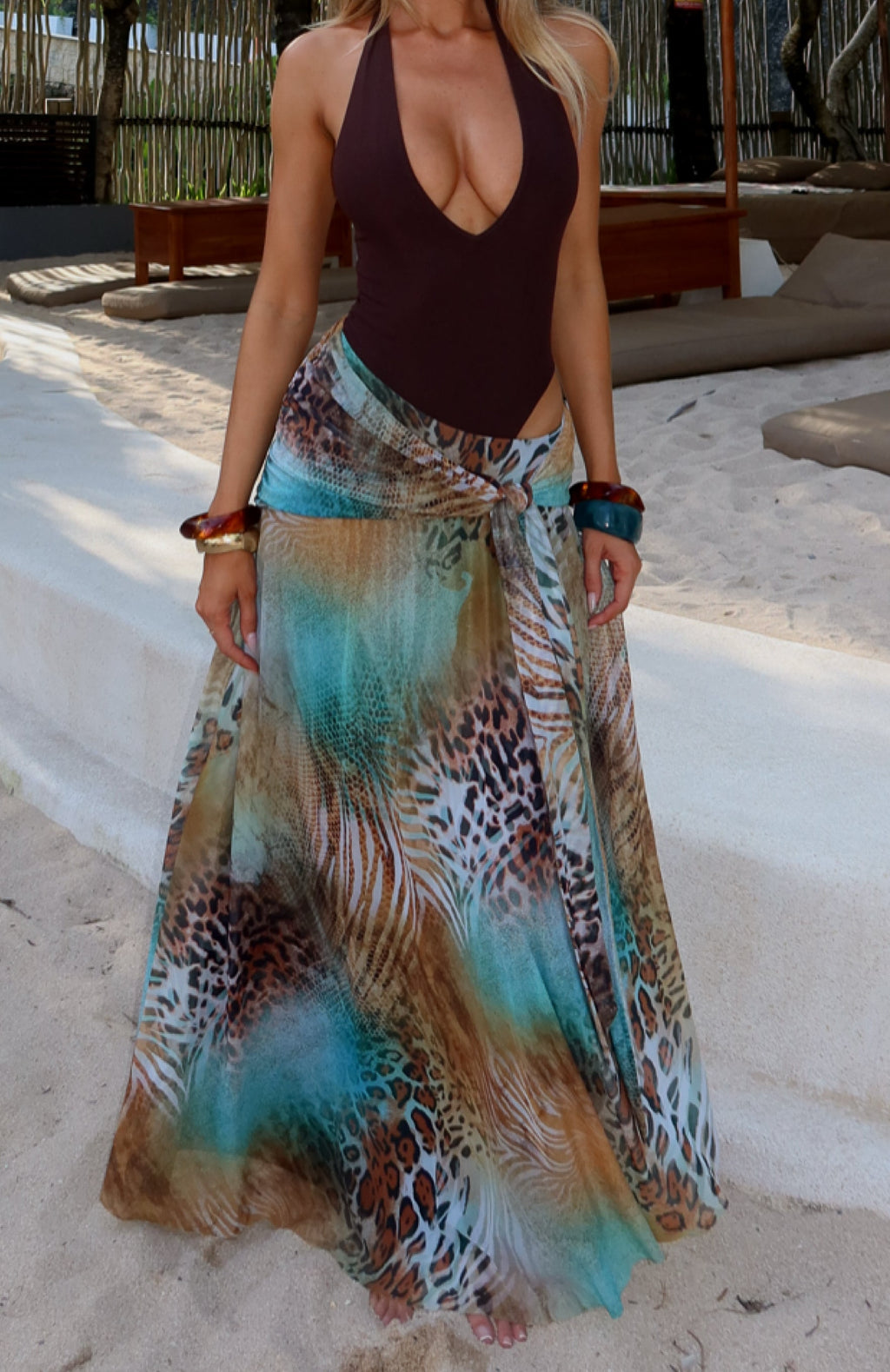 Trending Suntrace Maxi Dress Saltwater