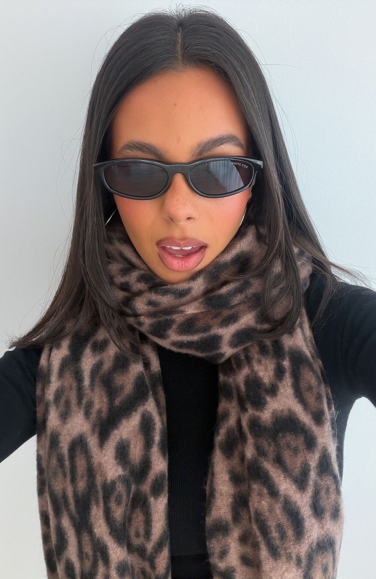 Trending Blaise Scarf Leopard