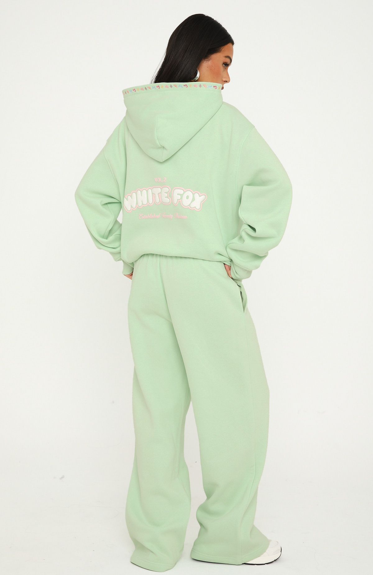 Trending Vol. 2 Wide Leg Sweatpants Mint