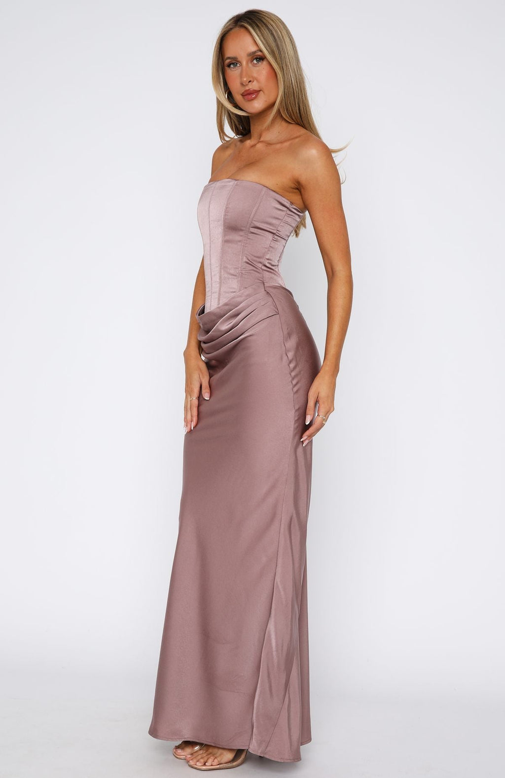 Trending Love This Feeling Maxi Dress Mocha