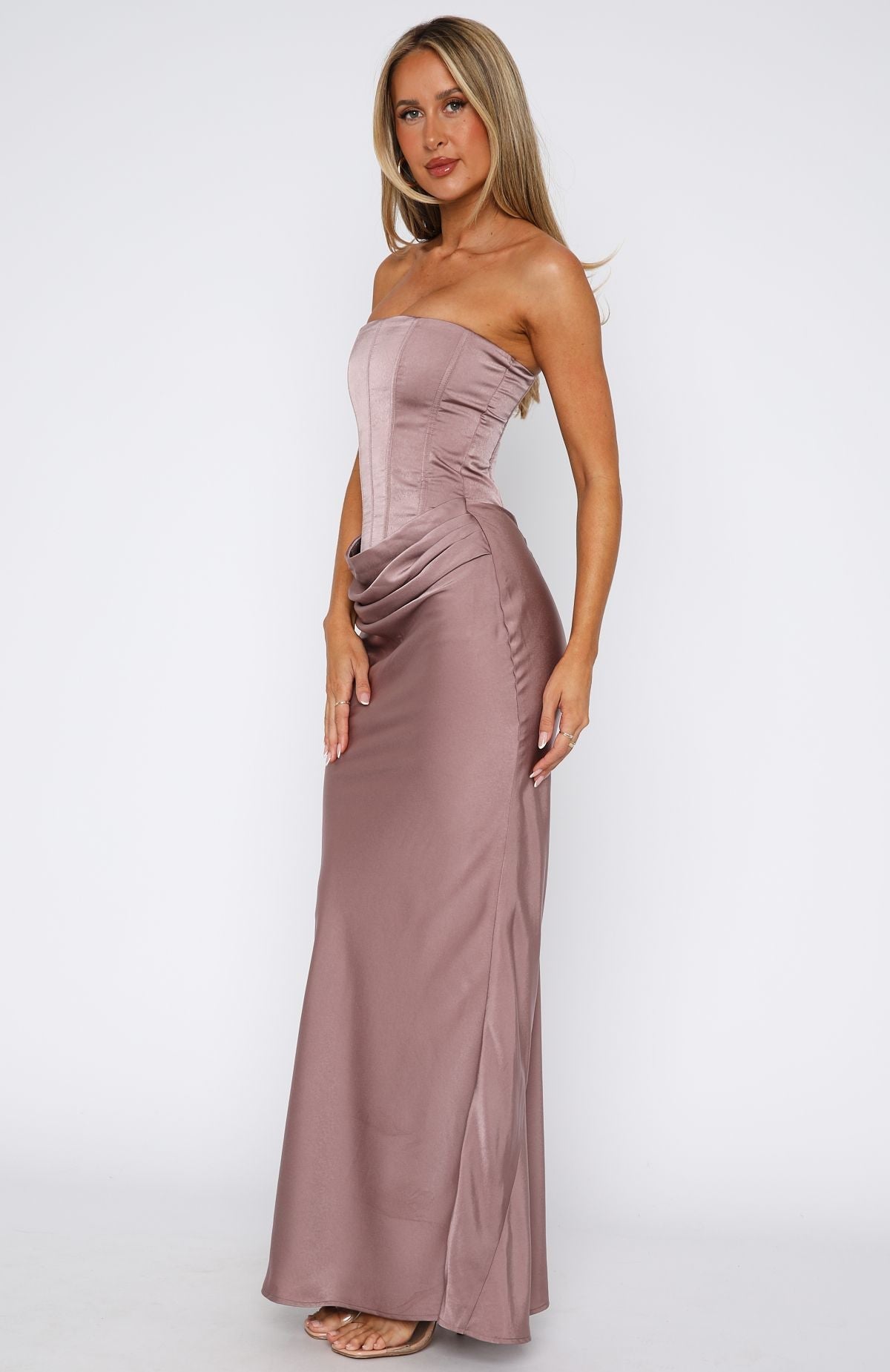 Trending Love This Feeling Maxi Dress Mocha