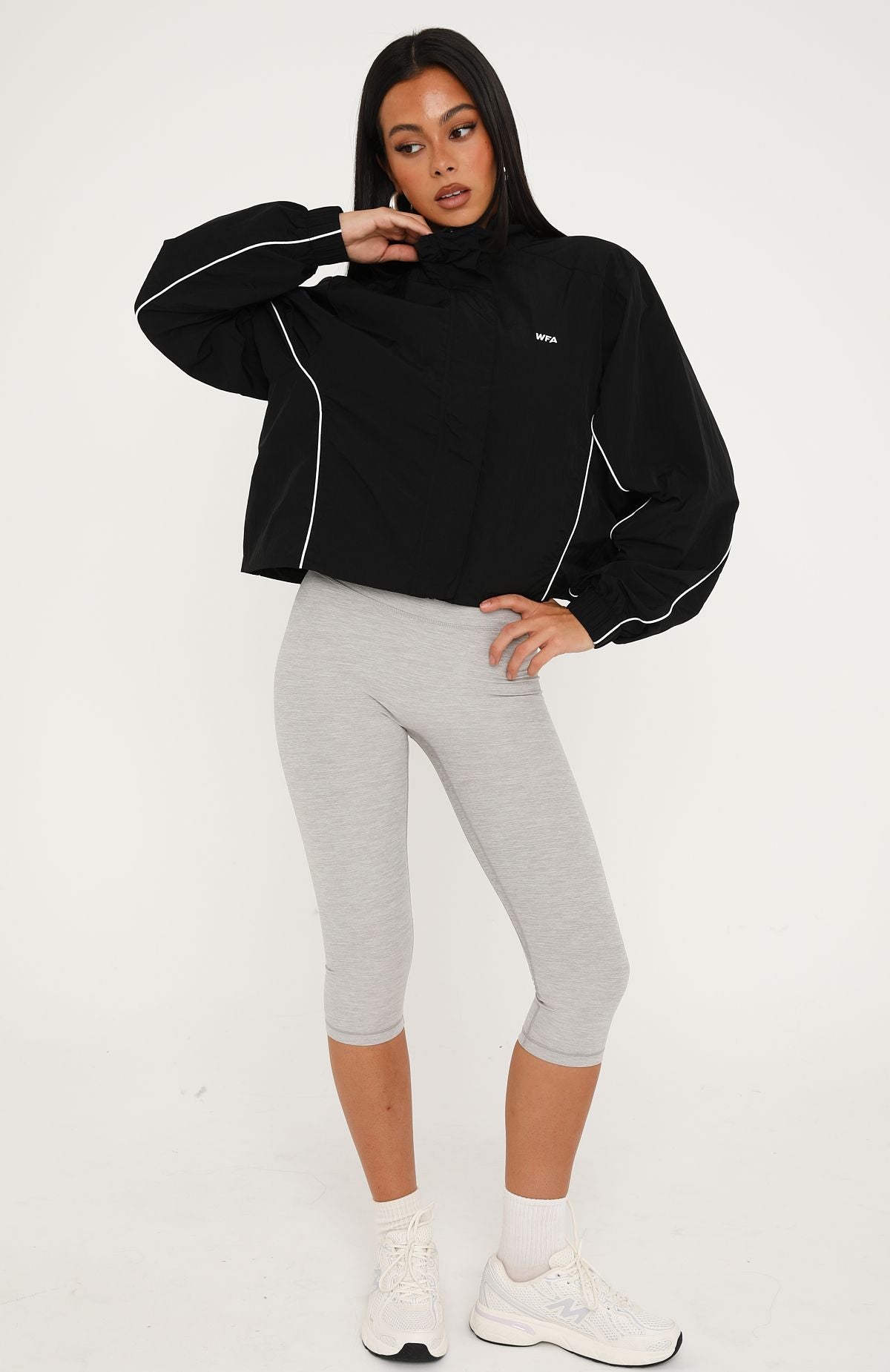 Trending Guide Me Windbreaker Jacket Black